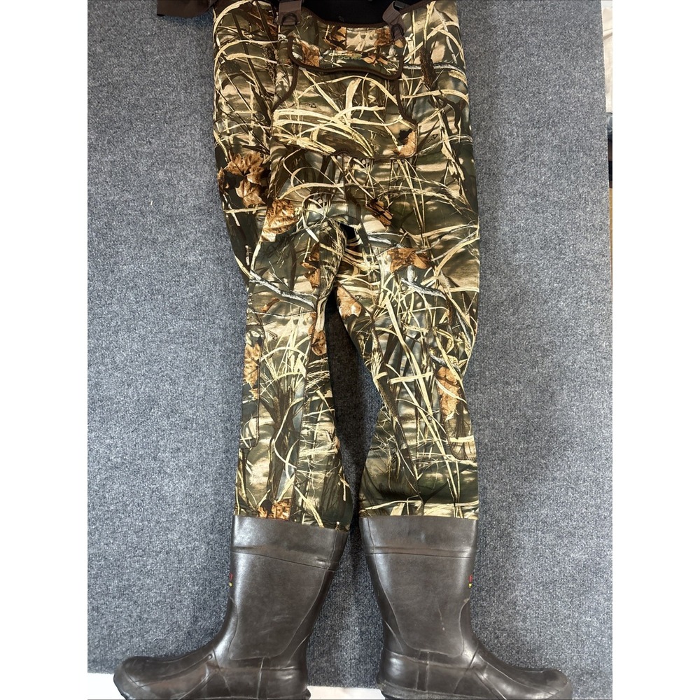 Guide Series Gander Mountain 600g  Insulated Neoprene Chest Waders boot Size 13